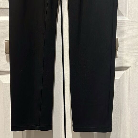 Karl Lagerfeld Black Stretch Straight Leg Pants Size 8 - Picture 4 of 10